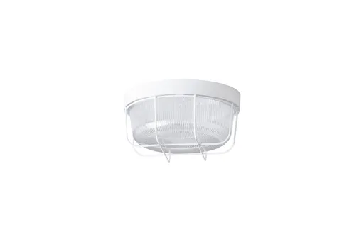 OSMONT ELE57240 ELEKTRA 3 K stropní/nástěnné průmyslové plastové svítidlo bílá IP54 3000 K 8W LED
