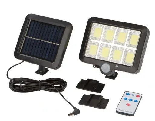 EasyMaxx Solární reflektor s detektorem pohybu 11113