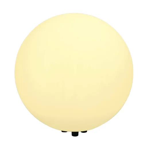 SLV BIG WHITE ROTOBALL FLOOR 50, venkovní stojací lampa, TC-(D,H,T,Q)SE, IP44, koule, bílá, pr. 50 cm, max. 24 W 227221