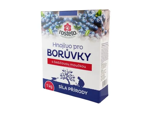 Hnojivo pro borůvky ROSTETO 1kg s čedičovou moučkou
