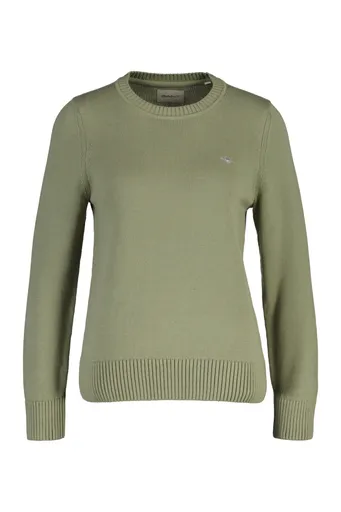 SVETR GANT CLASSIC COTTON C-NECK FADED SAGE