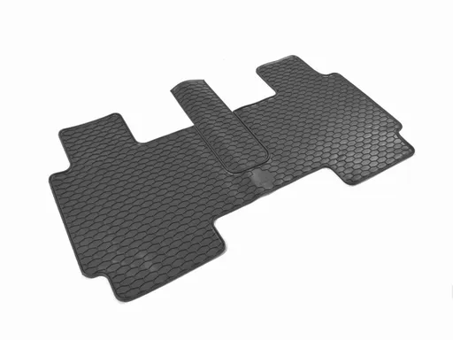 Gumové autokoberce Gumárny Zubří VW ID. Buzz People 2022- (2. řada, dlouhá verze, 6 míst)