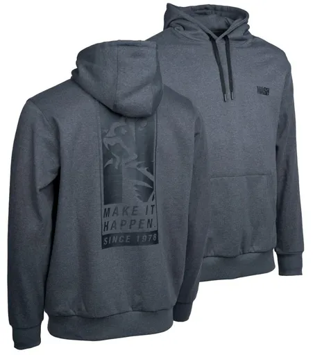 Nash mikina make it happen since 1978 hoody grey marl - xxl