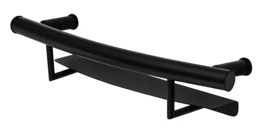 DEANTE Vital černá Nástěnná madla, s policí 2v1 NIV_B41L