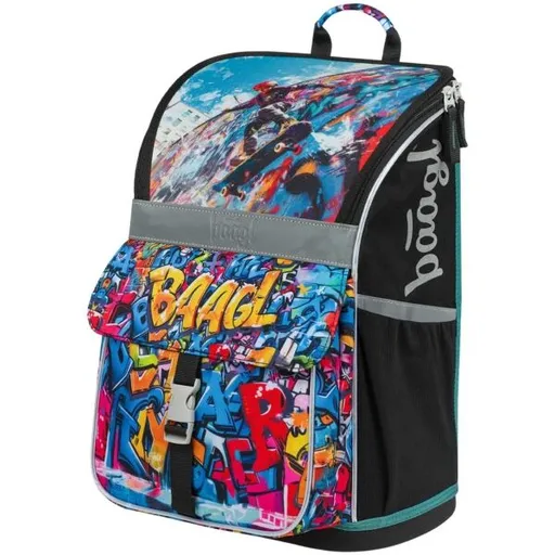 BAAGL ZIPPY SKATEPARK Školní aktovka, mix, velikost