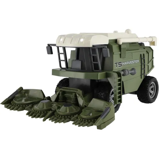 Teddies Kombajn na kukuřici RC  22cm 27MHz