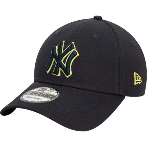 New Era TEAM OUTLINE NEW YORK YANKEES 9FORTY Kšiltovka, tmavě modrá, velikost UNI