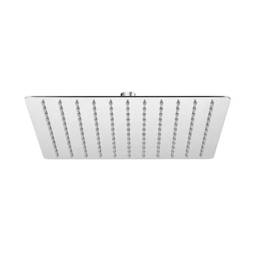 Mereo Talířová sprcha horní, Slim, hranatá 250 x 250 mm, s kloubem, nerez CB485P