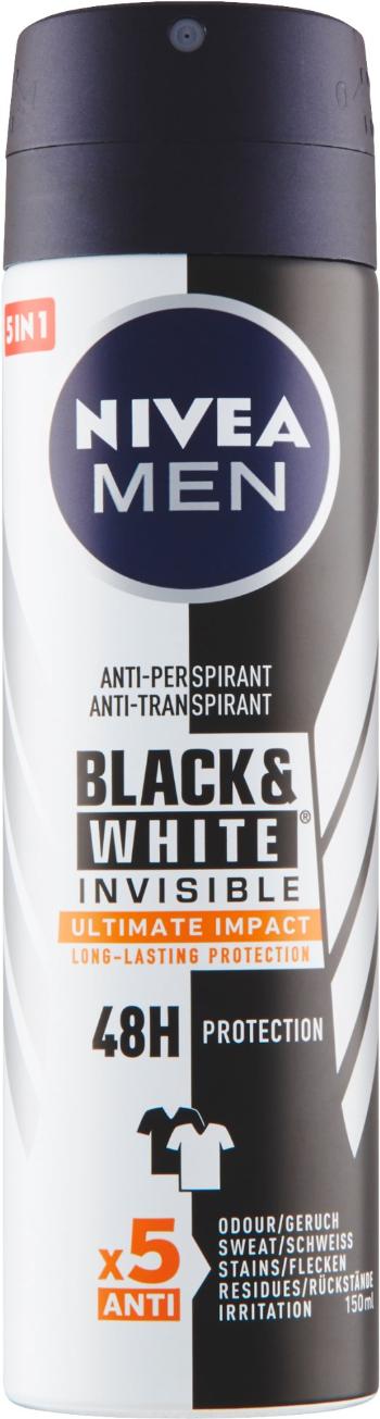 Izzadásgátló NIVEA MEN Black&White Invisible Ultimate Impact 150 ml