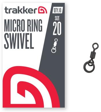 Trakker obratlík s kroužkem micro ring swivel velikost 20 10 ks