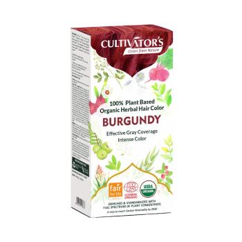 Cultivator Rostlinná barva na vlasy BIO 100 g burgundy