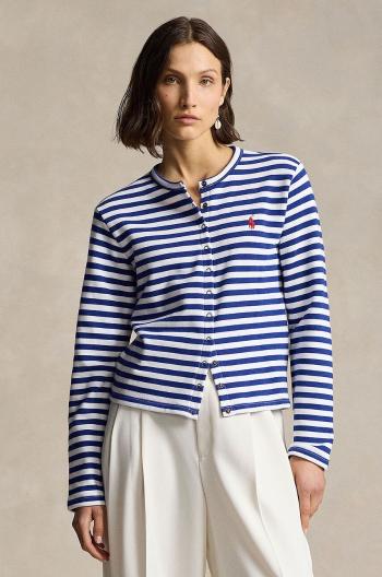 Kardigan Polo Ralph Lauren dámský, modrá barva, 211942806