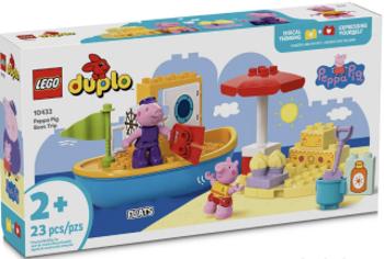 Prasátko Peppa a výlet na loďce - Lego Duplo