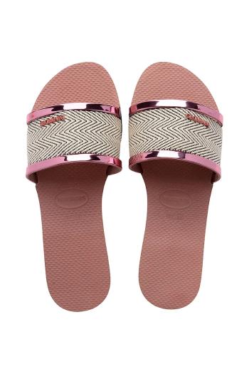 Havaianas papucs YOU TRANCOSO PREMIUM rózsaszín, női, 4146063-3544