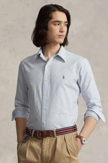 Bavlněná košile Polo Ralph Lauren regular, s límečkem button-down, 710792041