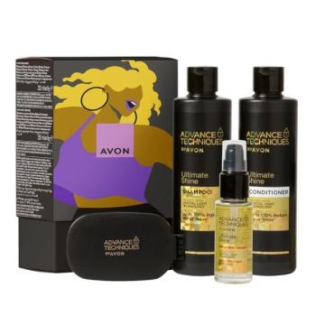 Avon Dárková sada pro zářivý lesk vlasů Advance Techniques