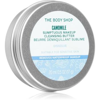 The Body Shop Camomile Sumptuous Cleansing Butter odličovací a čisticí balzám na obličej 20 ml