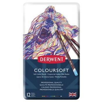 Sada pastelek Derwent Coloursoft 12ks