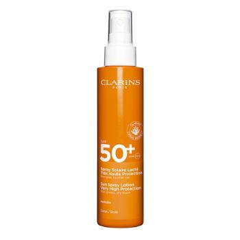 Clarins Opaľovacie mlieko na telo v spreji SPF 50 (Sun Spray Lotion) 150 ml