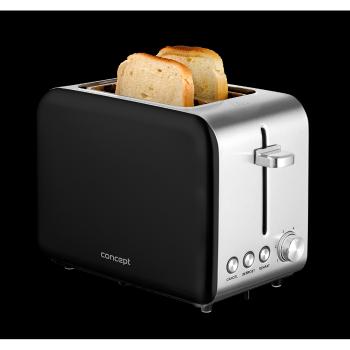 Toaster Concept TE2052, negru, negru