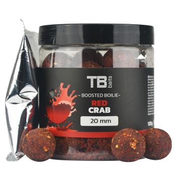 Tb baits boosterované boilie red crab 120 g - 16 mm