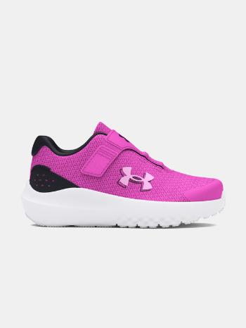 Under Armour UA GINF Surge 4 AC Kotníková obuv dětská Fialová