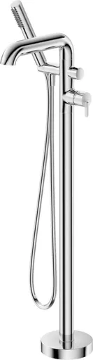 DEANTE Silia chrom Vanová baterie, volně stojící, se sprchovým setem BQS_017M