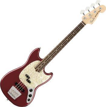 Fender American Performer Mustang RW Aubergine Elektrická baskytara