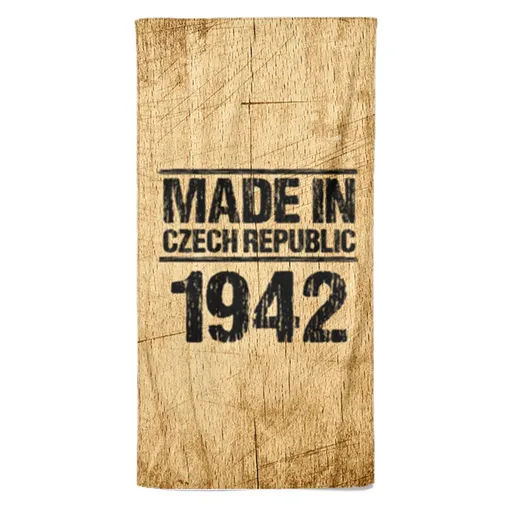 Osuška Made In (rok: 1942, Velikost osušky: 70x140cm)