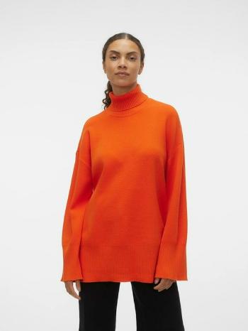 Vero Moda Goldneedle Rolák Oranžová