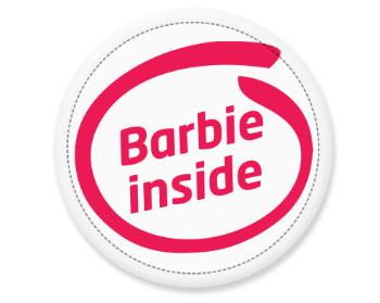 Placka Barbie inside