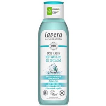 LAVERA Basis Sprchový gel na tělo a vlasy 2v1 250 ml (4021457648511)