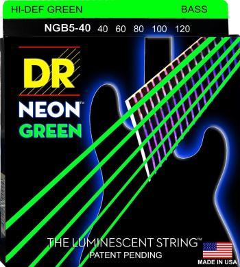 DR Strings NGB5-40 Struny pro 5-strunnou baskytaru