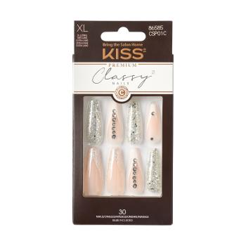 KISS Nalepovací nehty Classy Nails Premium- Sophisticated 30 ks