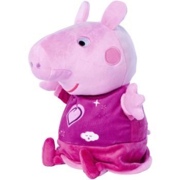 Peppa Pig 2v1 plyšový usínáček, hrající + světlo, růžový, 25