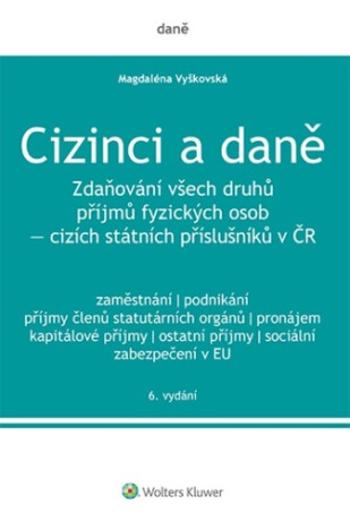 Cizinci a daně - Magdaléna Vyškovská