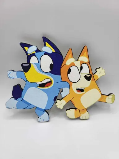 Loranc Magnetka na dort - Bluey a Bingo