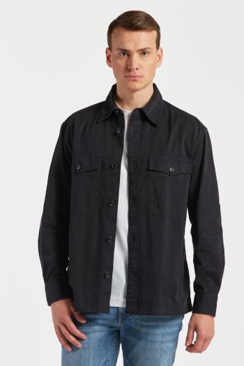 KOŠILE GANT LIGHT TWILL OVERSHIRT BLACK3