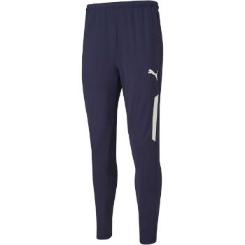 Puma TEAMLIGA TRAINING PANTS PRO Fotbalové tepláky, tmavě modrá, velikost