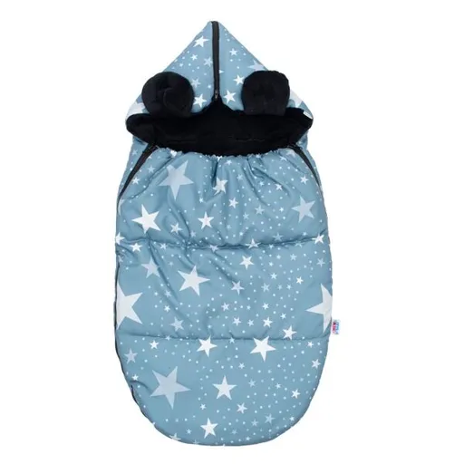 NEW BABY FUSAK Luxusní fusak, světle modrá, velikost