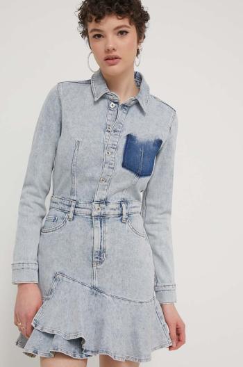 Džínové šaty Karl Lagerfeld Jeans mini