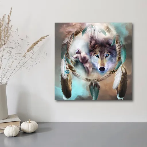 Weltbild Diamantové malování Vlk ze snů