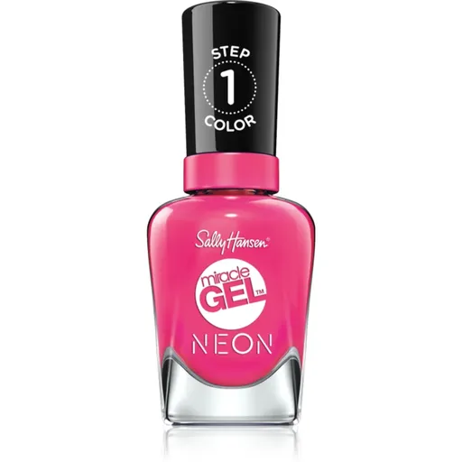 Sally Hansen Miracle Gel™ gelový lak na nehty bez užití UV/LED lampy odstín 050 Fuchsia Fever 14,7 ml