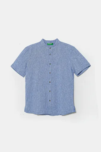 Dětská lněná košile United Colors of Benetton