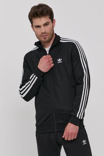 Mikina adidas Originals H09112 pánská, černá barva, s aplikací, H09112-BLACK