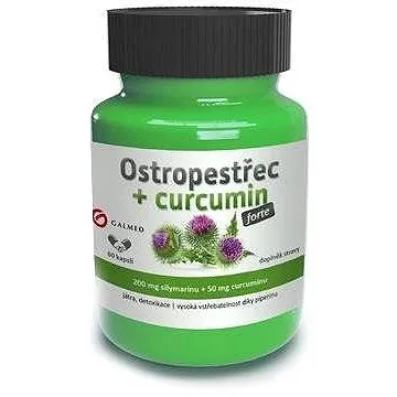 Galmed Ostropestřec + curcumin Forte 60 kapslí (8594058237591)