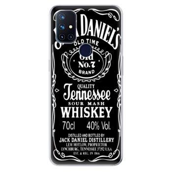 Odolné silikonové pouzdro iSaprio - Jack Daniels - OnePlus Nord N10 5G