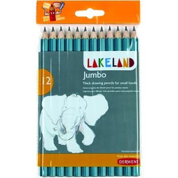 DERWENT Lakeland Jumbo Graphite HB, šestihranná - balení 12 ks (700267)