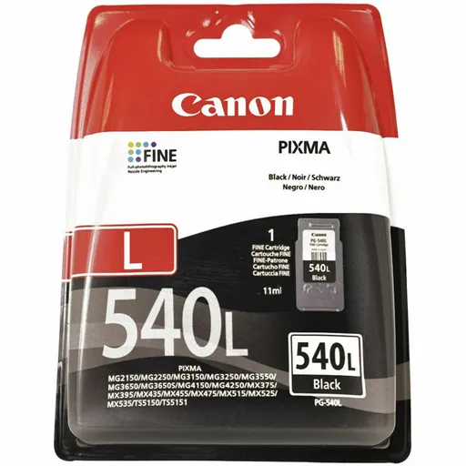 CANON PG-540L BK - originální cartridge, černá, 11ml