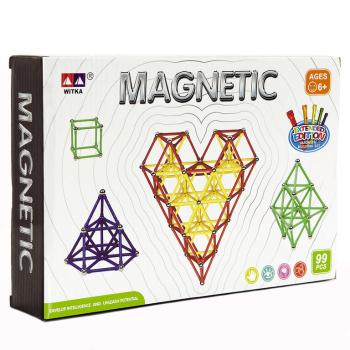 Magnetická stavebnice 99 ks